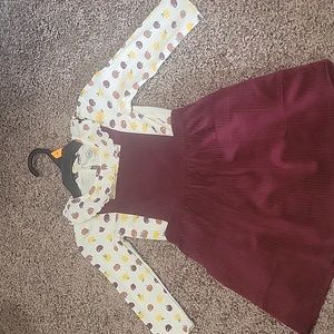 Girls shirt and jumper clothing set